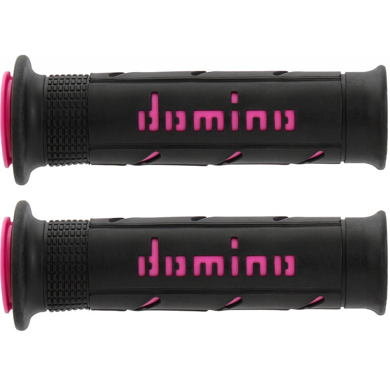 manopole-domino-a250-scooter-moto-forate-nere-fucsia-120-125mm