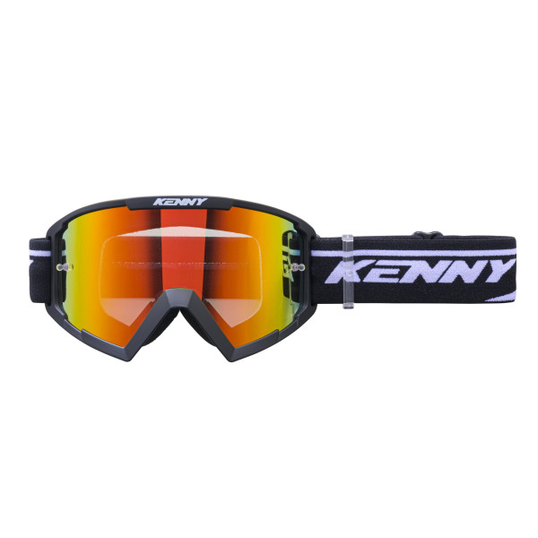 maschera-cross-motocross-enduro-kenny-track-nera-con-lente-a-specchio
